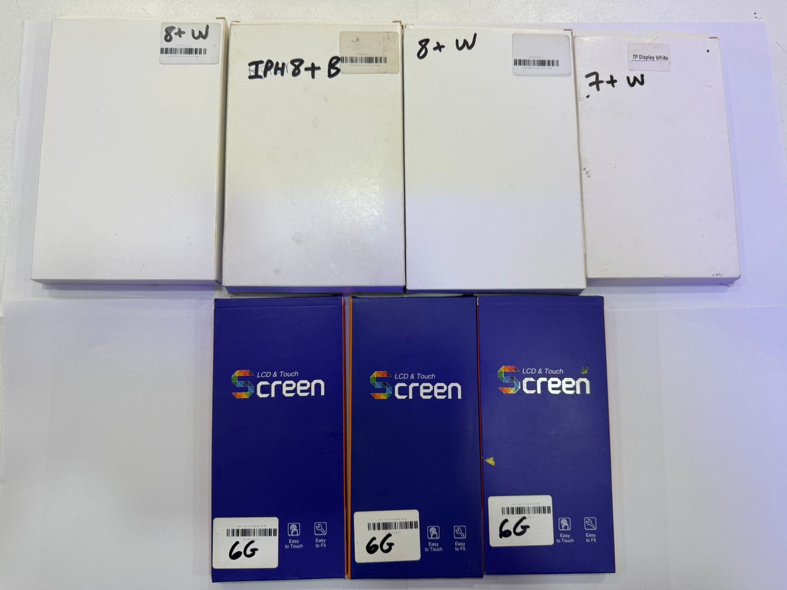 Lot 13 nieuwe LCD-schermen voor iPhone6, 7+, 8+ en OnePlus 6, Ophalen, Nieuw