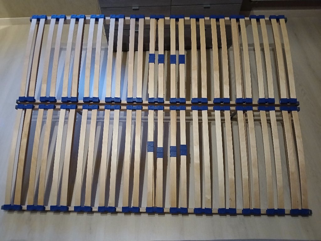sommiers 70/200, Huis en Inrichting, Slaapkamer | Matrassen en Bedbodems, Ophalen, 70 cm of minder, Tweepersoons, Zo goed als nieuw