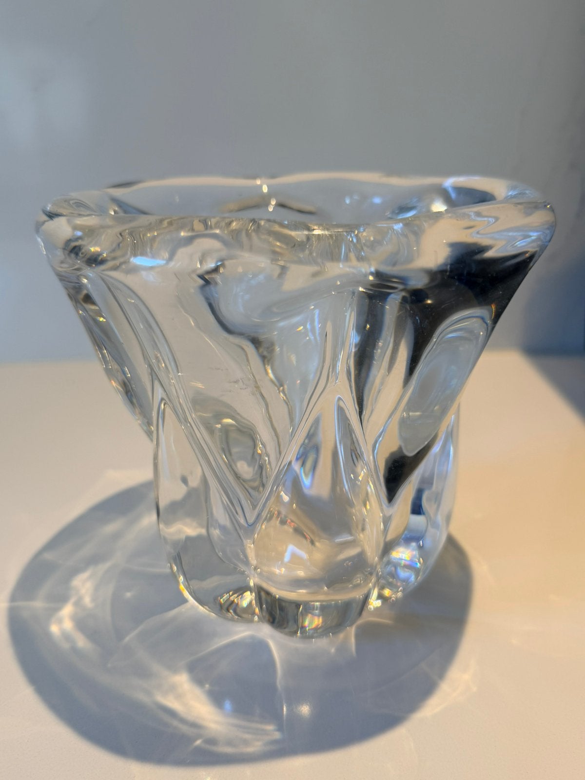 Val Saint Lambert designvaas "V 502"Antonio & Guido Bon 1956, Antiek en Kunst, Ophalen