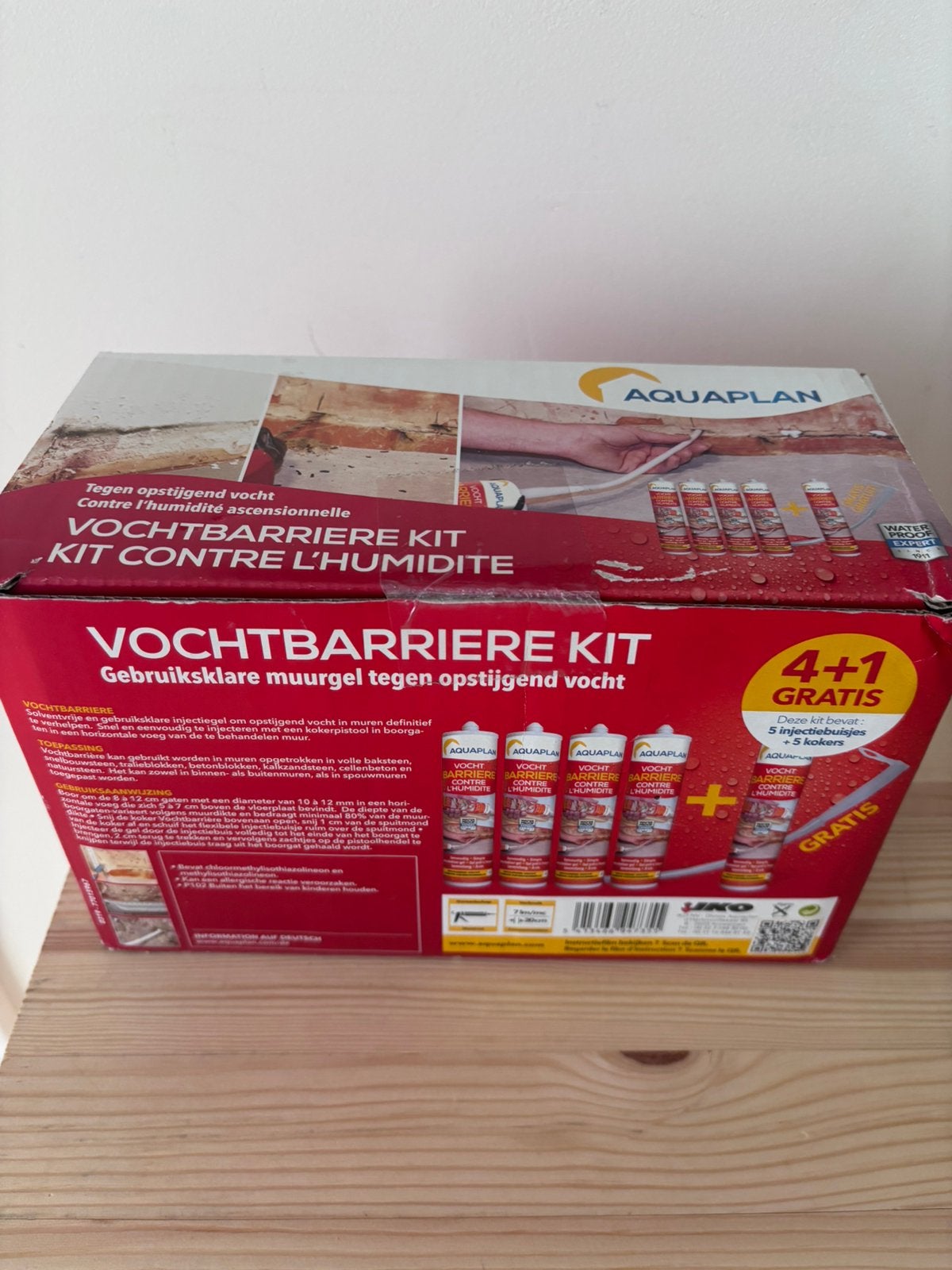 Aquaplan vochtbarrierekit ongeopend, Doe-het-zelf en Bouw, Ophalen, Nieuw, Overige materialen