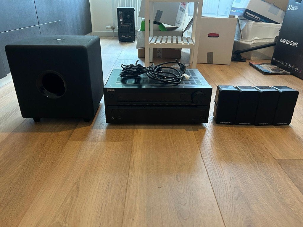 Complete muziekinstallatie (Onkyo, Focal, Cambridge Audio), Audio, Tv en Foto, Ophalen, Gebruikt, Speakers