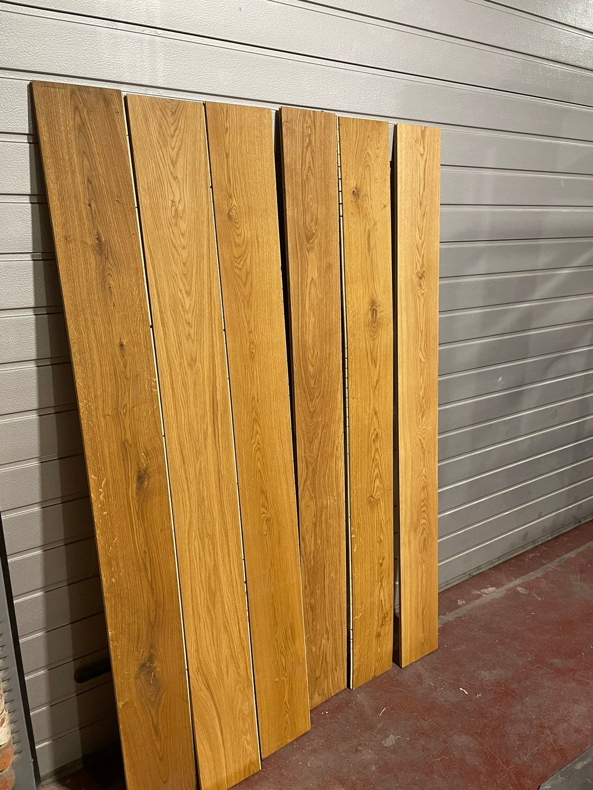 Lot de parquet semi-massif huilé naturel de 14 mm, Neuf, 200 à 250 cm, Chêne, Palette