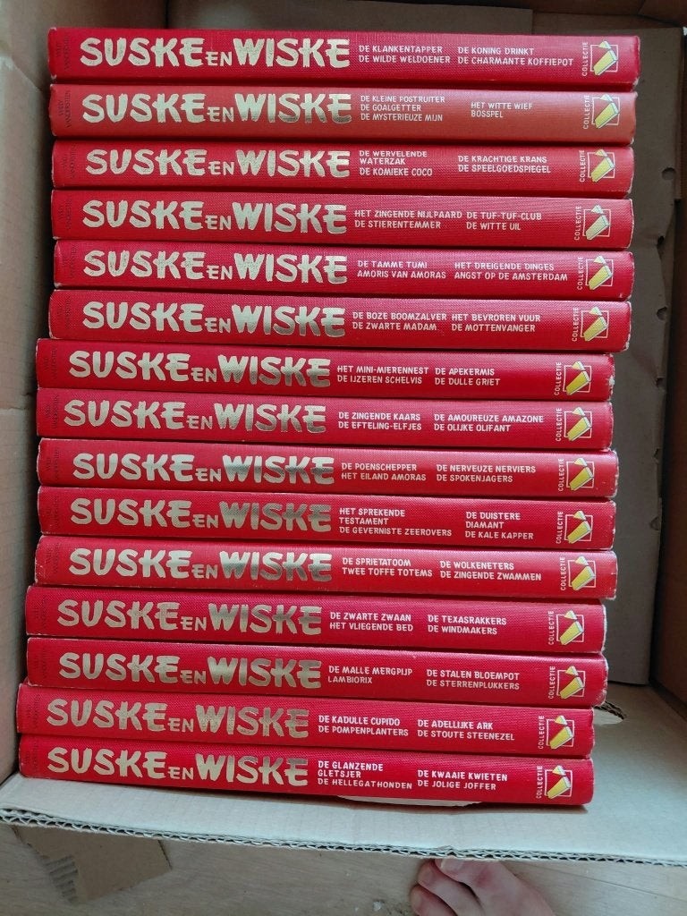 suske en wiske, Boeken, Meerdere stripboeken, Ophalen, Zo goed als nieuw, Willy Vandersteen