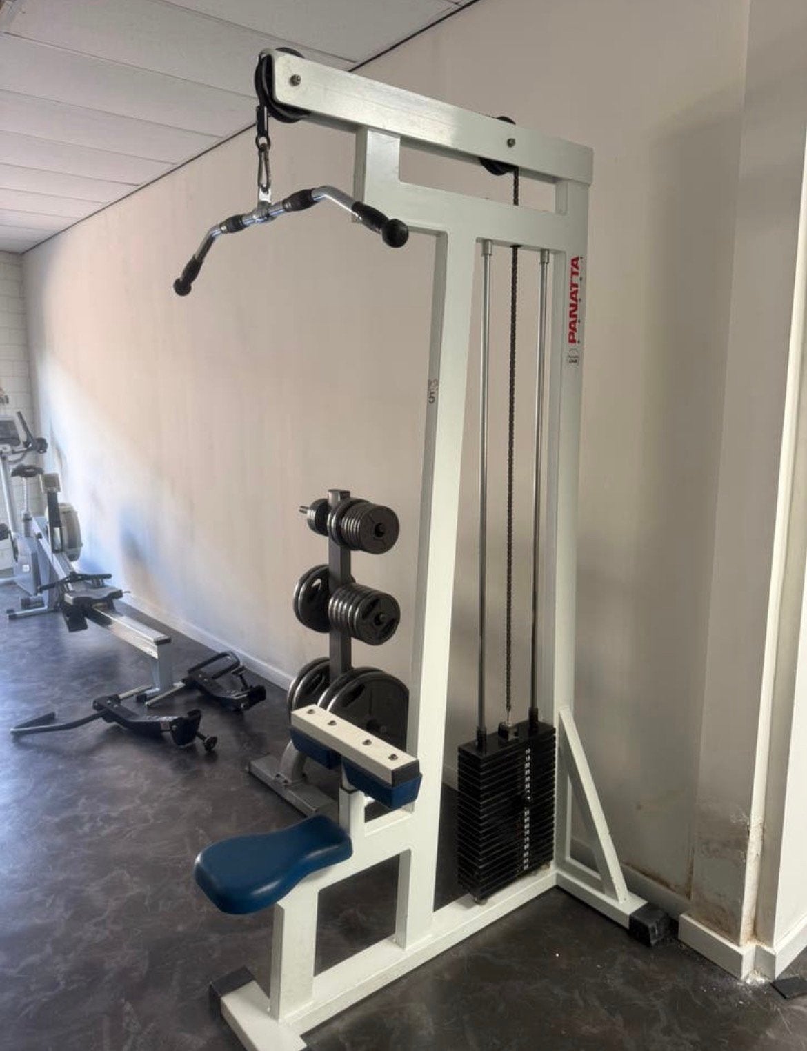 Panatta lat pulldown met 100 kg / fitness / gym, Sport en Fitness, Ophalen, Gebruikt, Benen, Overige typen
