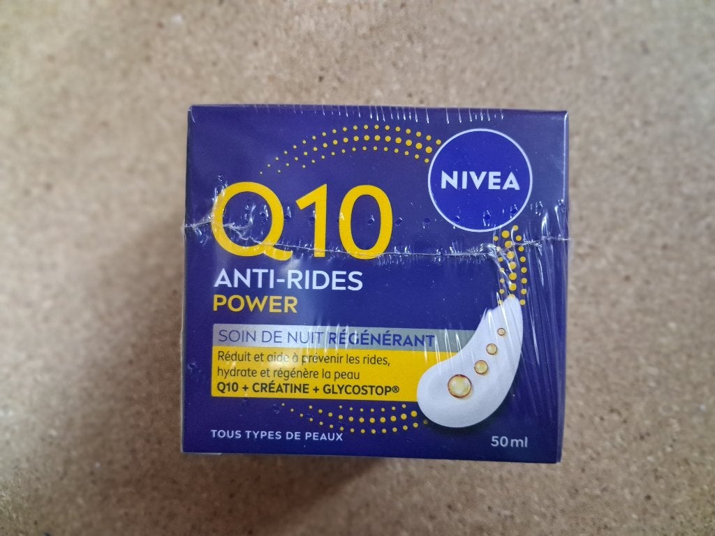 NIVEA Q10 Power Anti-Rimpel Nachtcrème NIEUW IN VERPAKKING, Ophalen, Nieuw