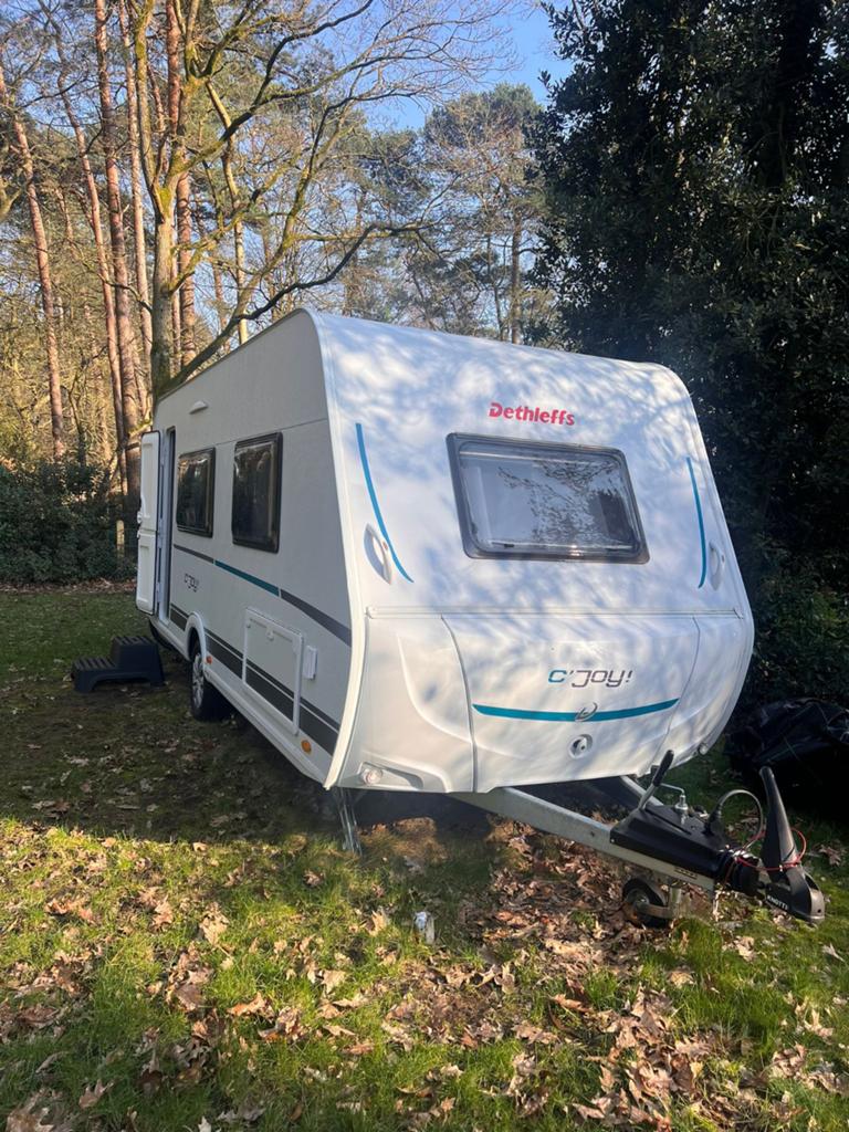 Mooie caravan in topstaat-klaar voor de zomer, Caravans en Kamperen, Airco, Dethleffs