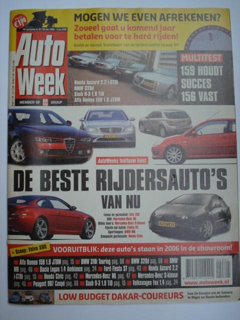 AutoWeek 53-2005, Envoi, Utilisé, Général