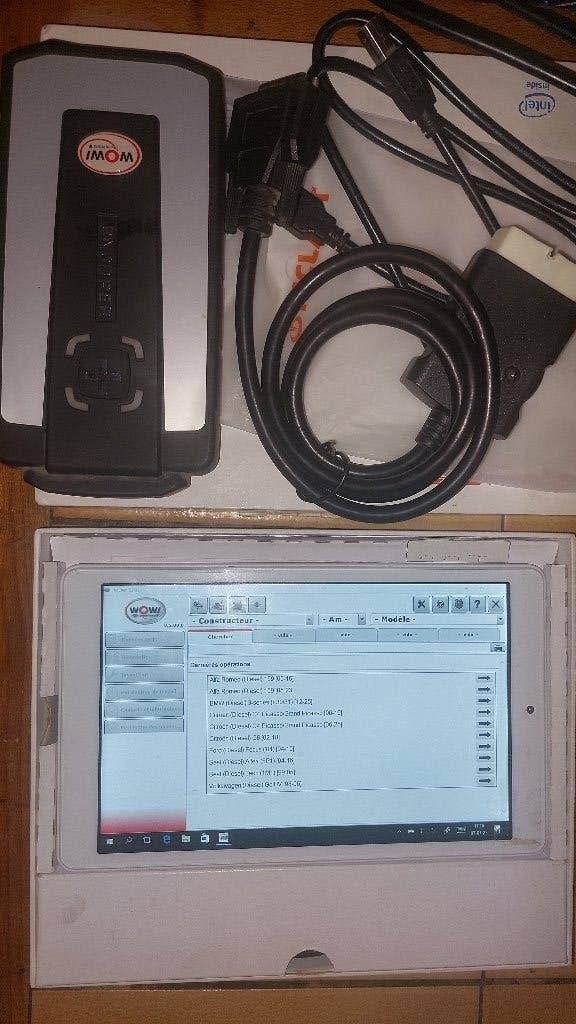 Valise diagnostic tablette auto multi marque obd2 bmw audi, Enlèvement, Comme neuf