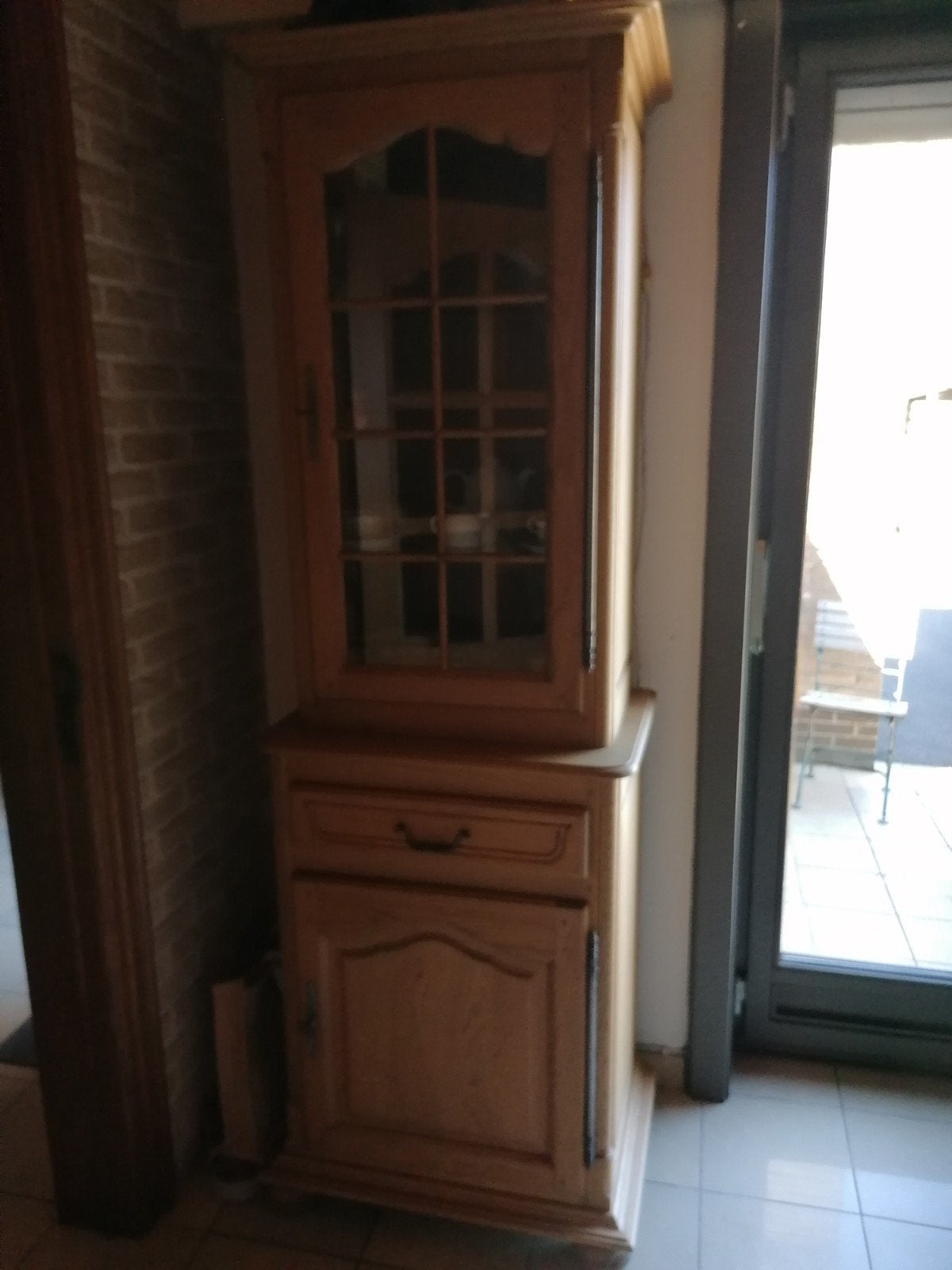 vitrine, Enlèvement