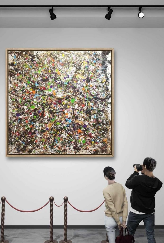 Le bonheur est proche de nous, Antiquités & Art, Art | Peinture | Abstraite, Enlèvement