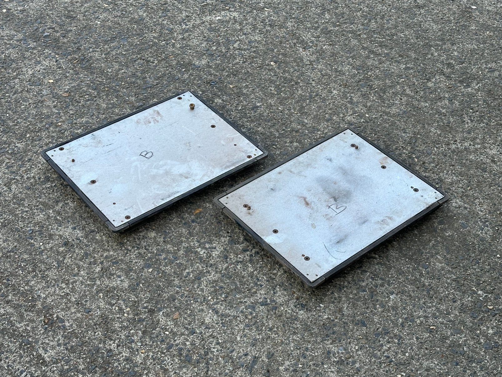 Aluminium rolkarren, Ophalen