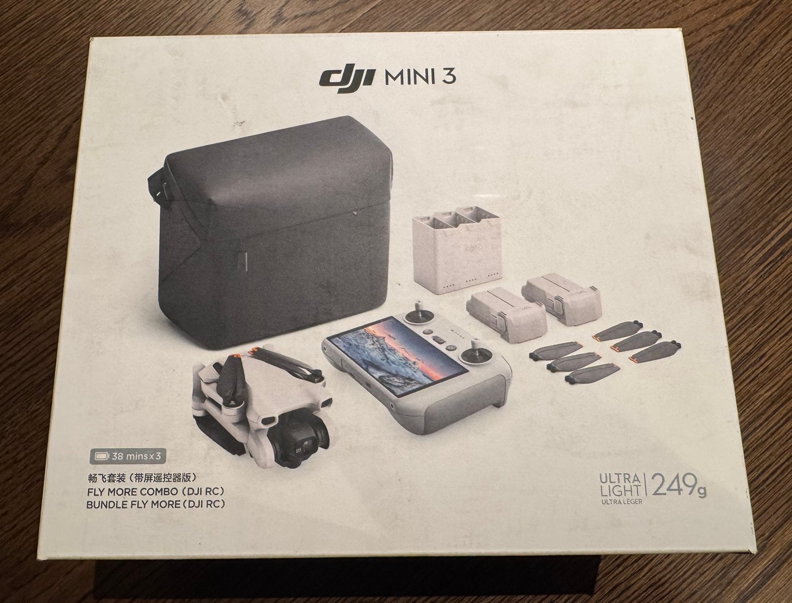 Dji Mini 3 - Fly More Combo - Perfecte staat - Spotprijs!, Enlèvement ou Envoi, Comme neuf, DJI