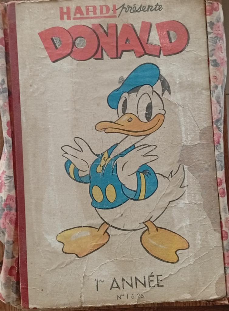 Hardi présente Donald 1re année Nos 1 à 26, Enlèvement ou Envoi