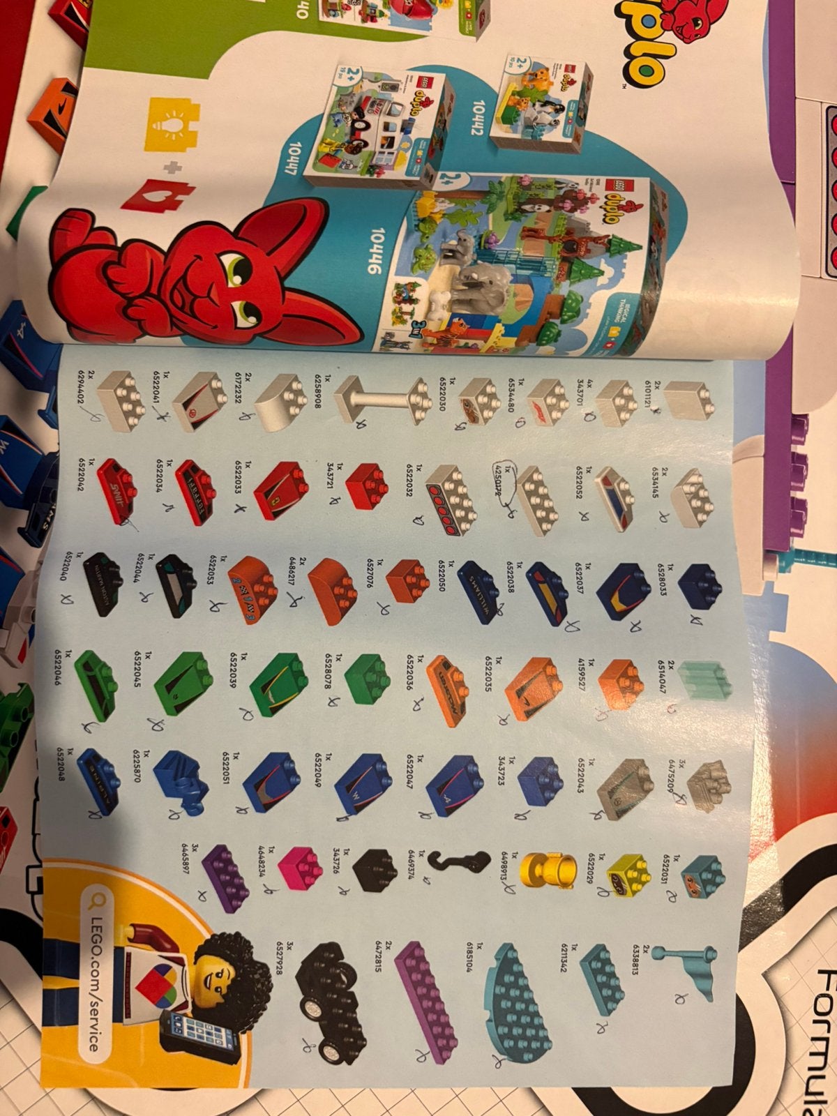 Lego duplo, Enfants & Bébés, Ensemble complet, Comme neuf, Enlèvement, Complet