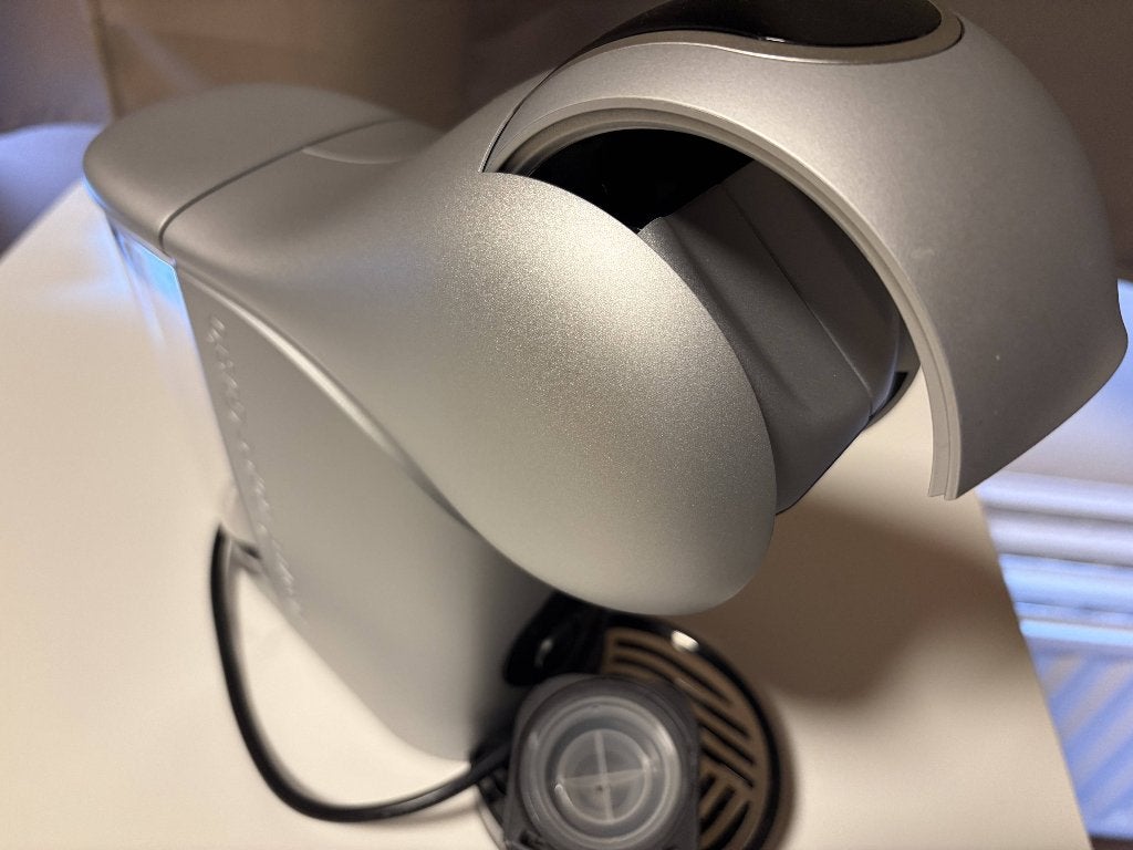 Krups Genio S Touch Grey als new + capsules gar: 02/28, Elektronische apparatuur, Verzenden, Zo goed als nieuw, Koffiepads en cups