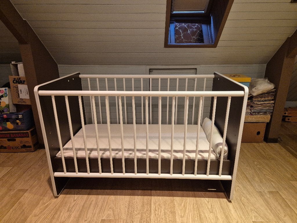 Babybed (ombouwbaar), Ophalen, Gebruikt, Ledikant