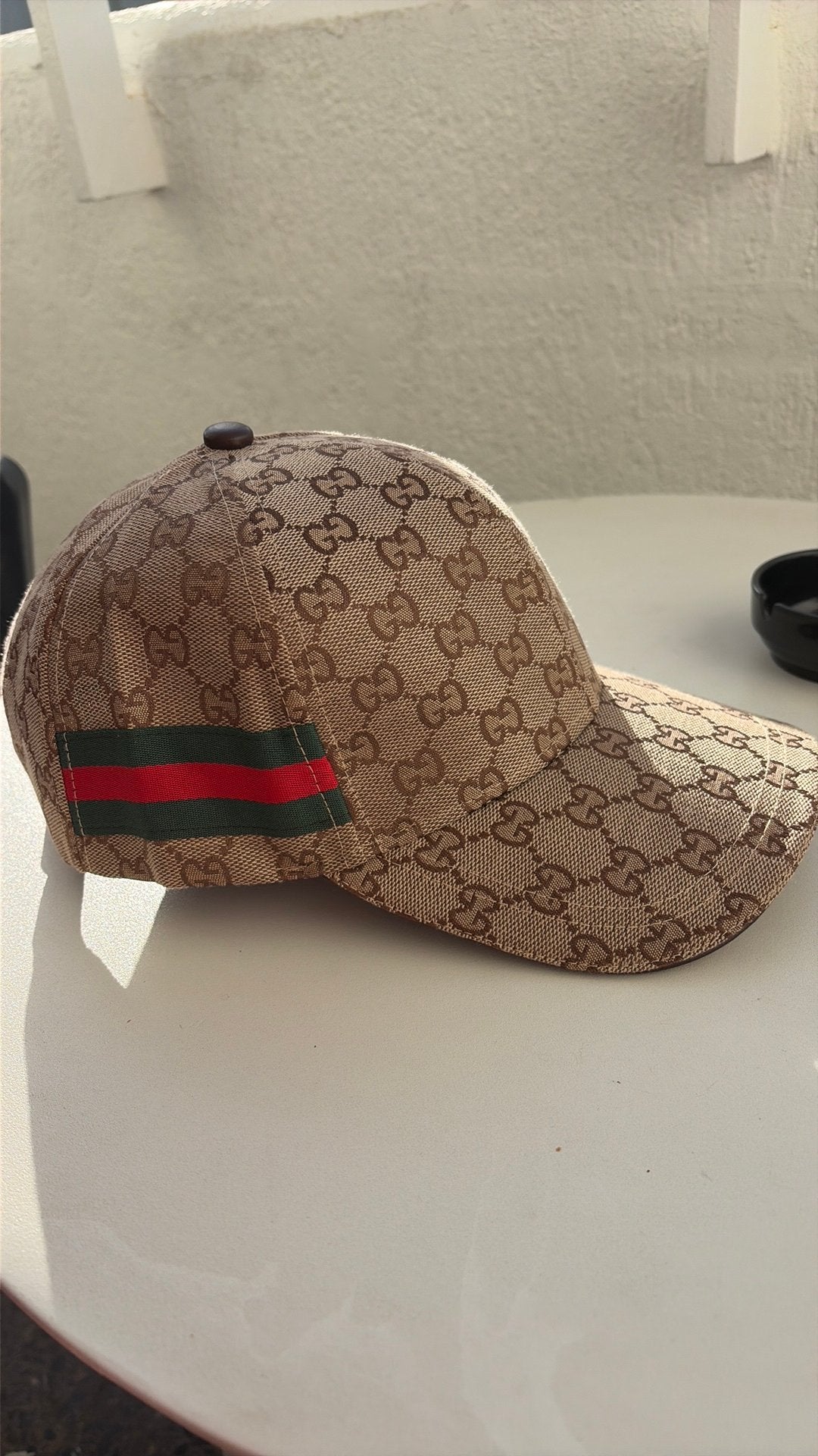 Gucci pet bruin, Enlèvement ou Envoi, Comme neuf, Casquette