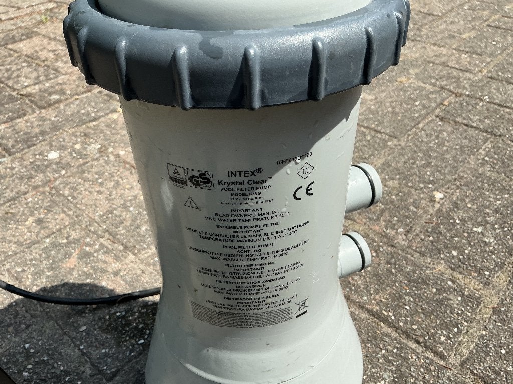 Intex zwembadpomp, Tuin en Terras, Ophalen, Gebruikt, Zwembadpomp