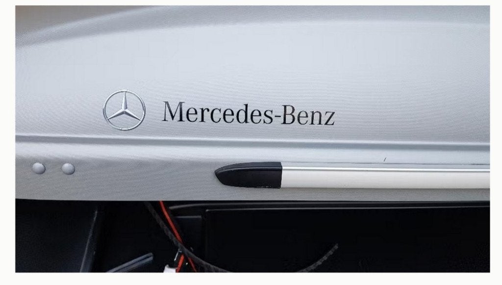 Mercedes-benz 400L dakkoffer in zeer goede staat.!, Auto diversen, Dakkoffers, Ophalen, Zo goed als nieuw