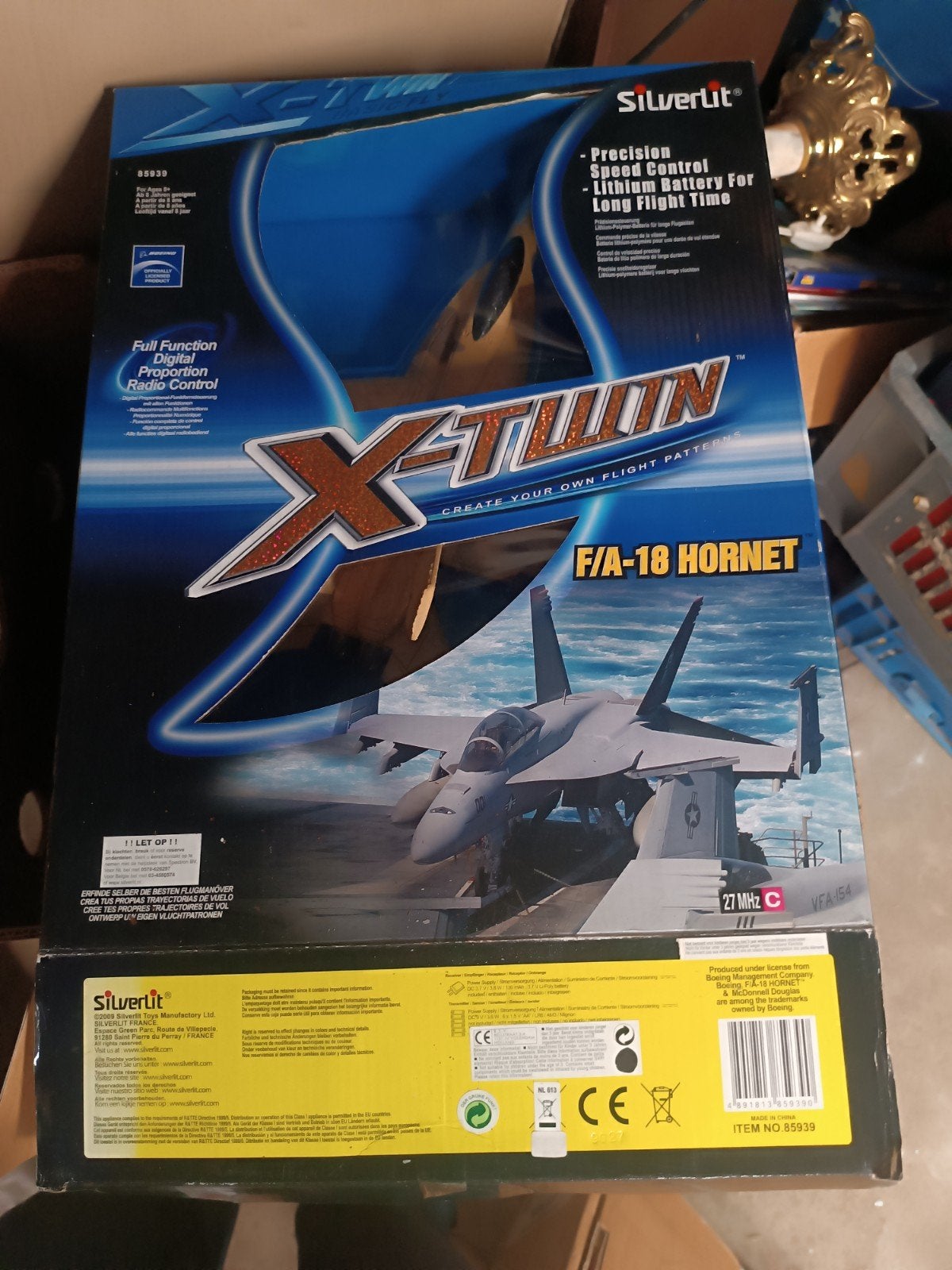 avion télécommandé, Enlèvement, Avion