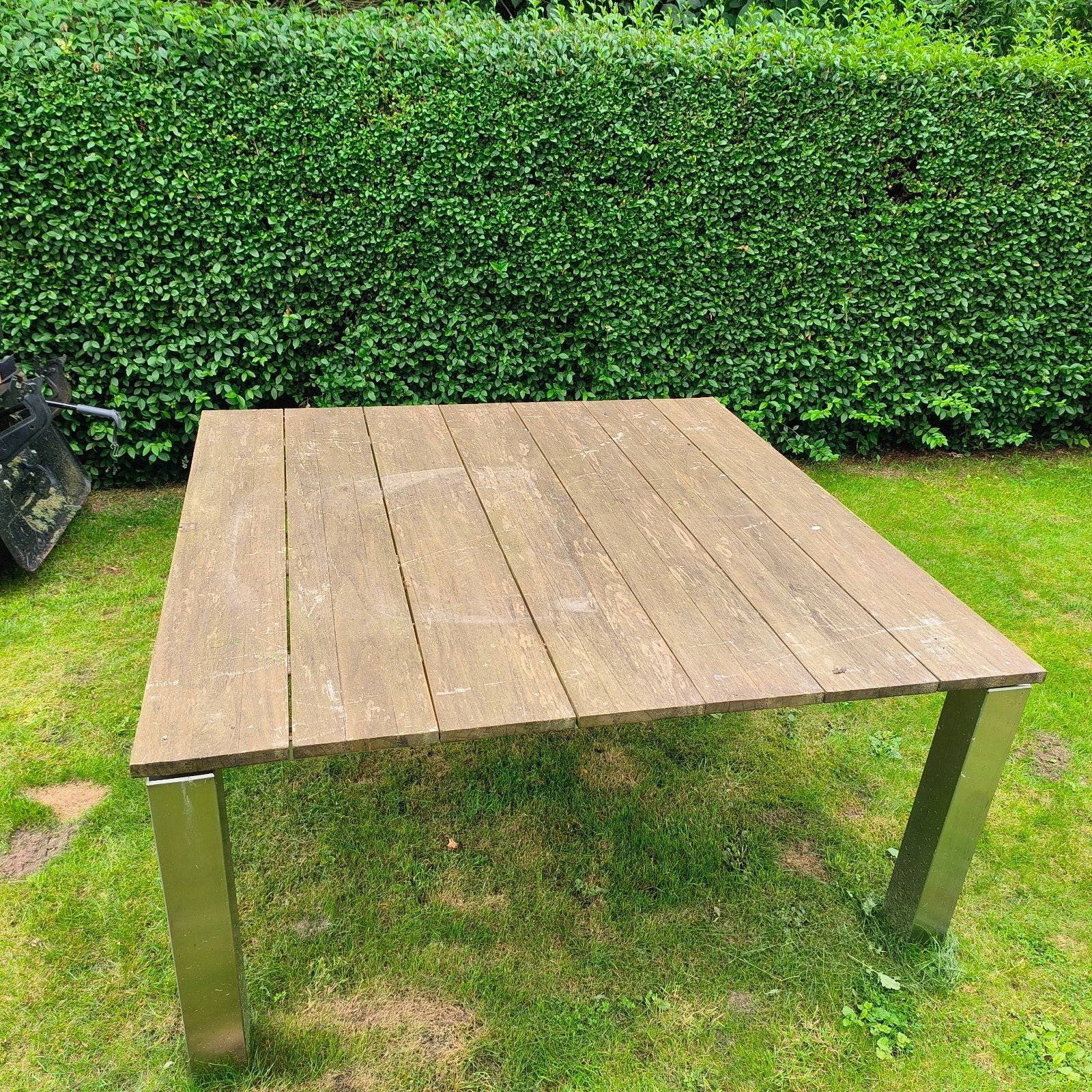 Tuintafel met bijpassende stoelen, Tuin en Terras, Ophalen