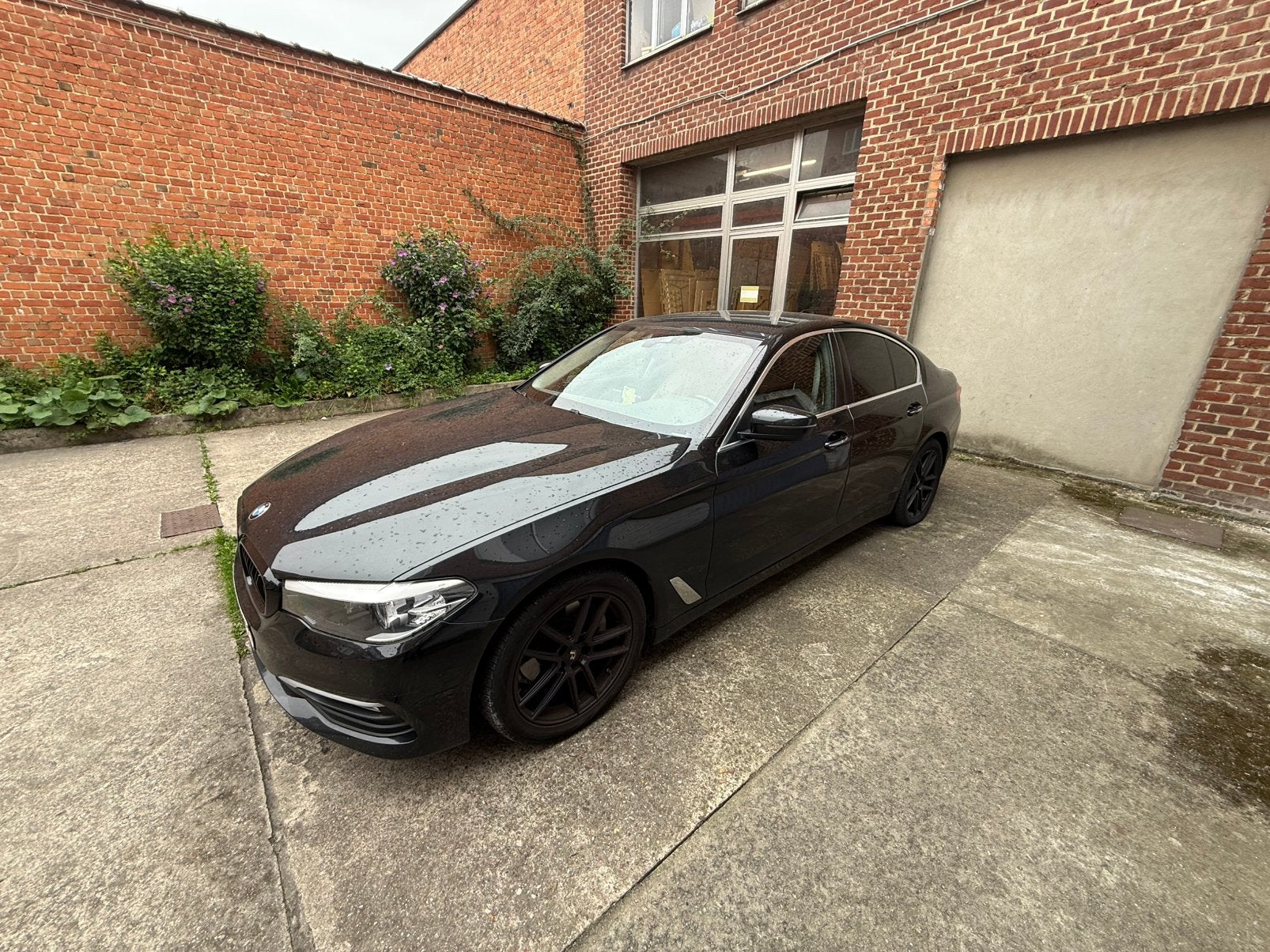 Bmw 520d automatique 180.000, Cuir, Entreprise, Automatique, Brun