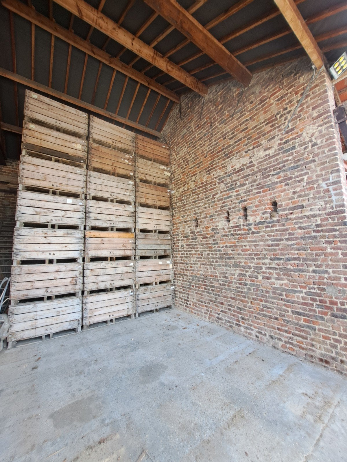 Paloxes en bois, Enlèvement
