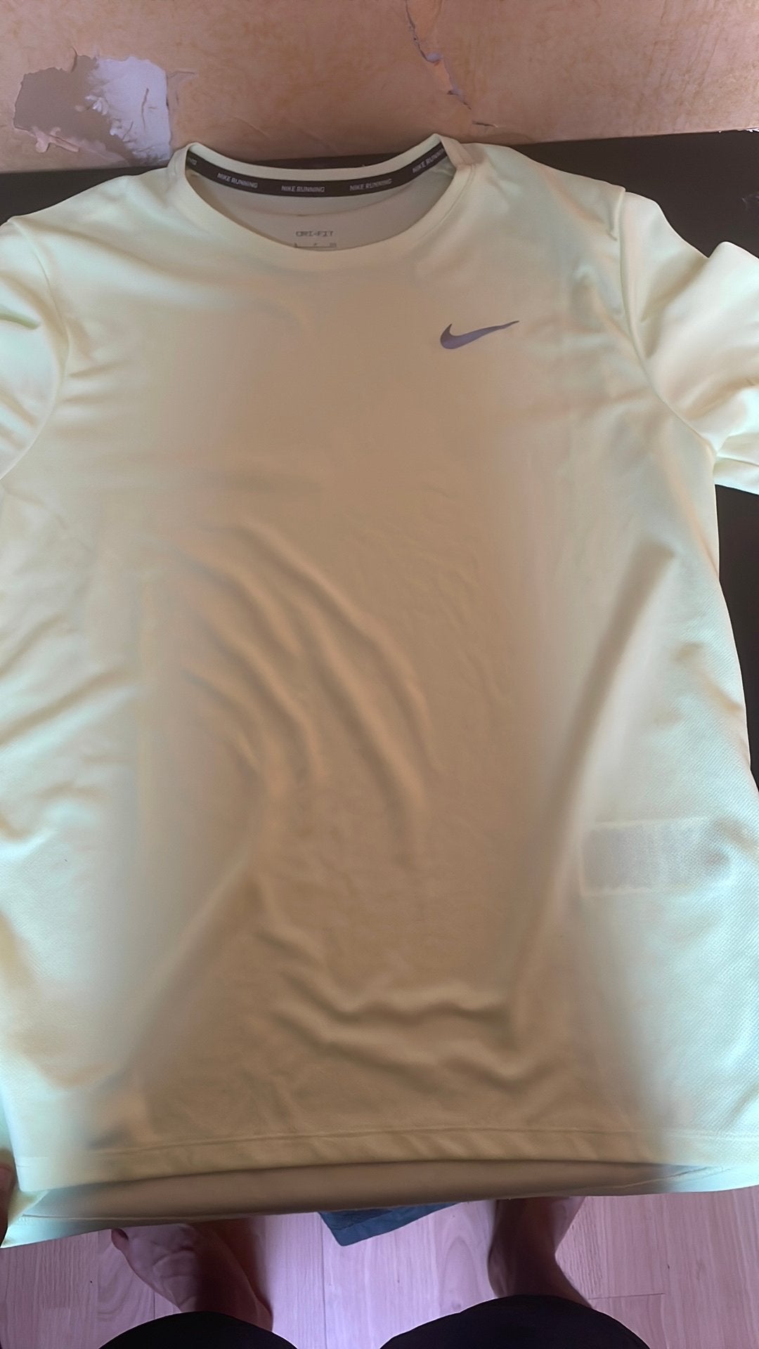 Nike running shirt, Kleding | Heren, T-shirts, Ophalen of Verzenden, Zo goed als nieuw