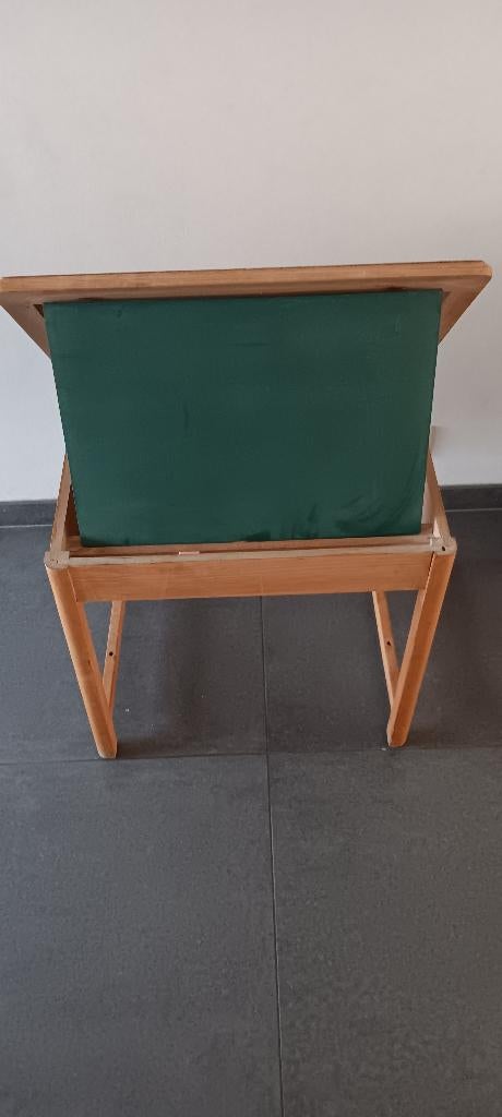 Vintage bureautje/krijtbord, Enlèvement, Utilisé