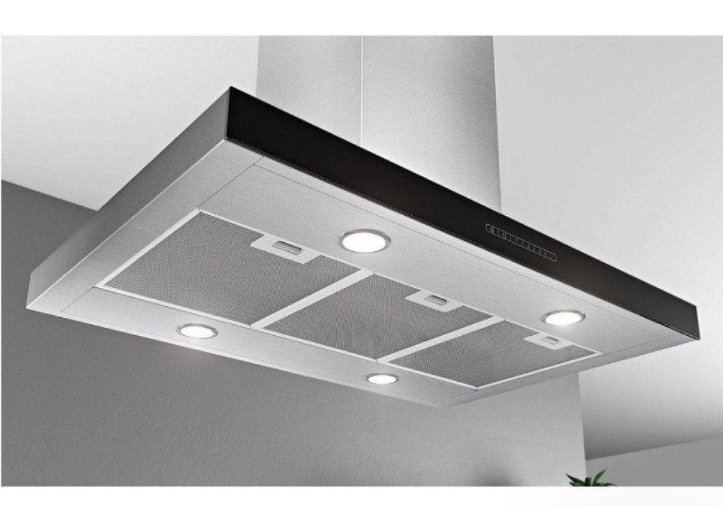 Hotte pour îlot central 90cm AIRFORCE Neuve, Electroménager, Enlèvement, Neuf