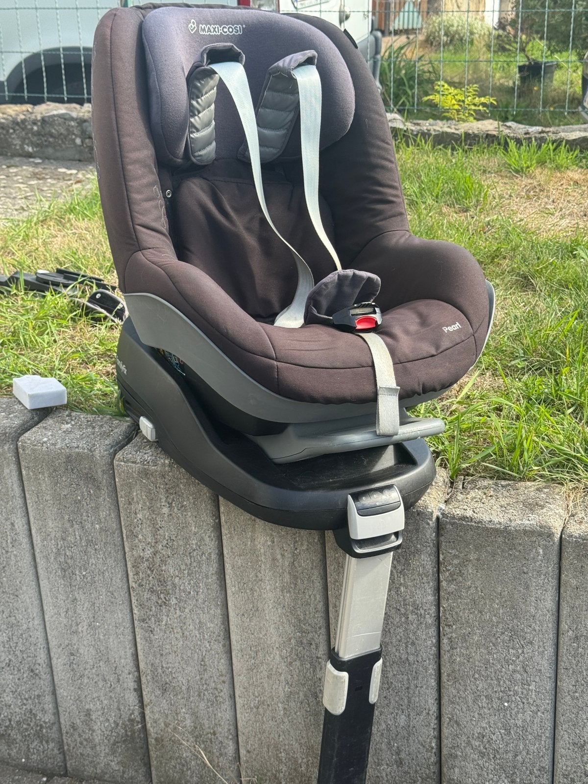 Siège auto Maxi-Cosi Pearl + base FamilyFix, Enfants & Bébés, Enlèvement, Comme neuf, Maxi-Cosi
