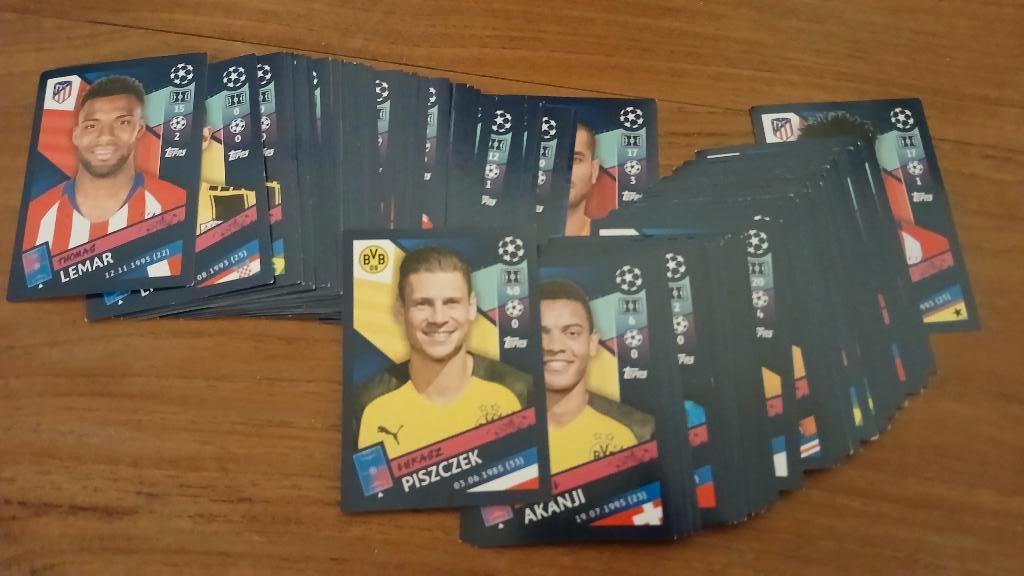 90 sticker Champions League 2018/2019 nieuw, Ophalen of Verzenden, Nieuw, Meerdere stickers