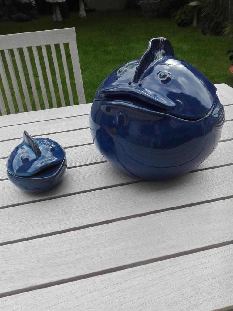 Set keramieken vissen, Enlèvement, Comme neuf