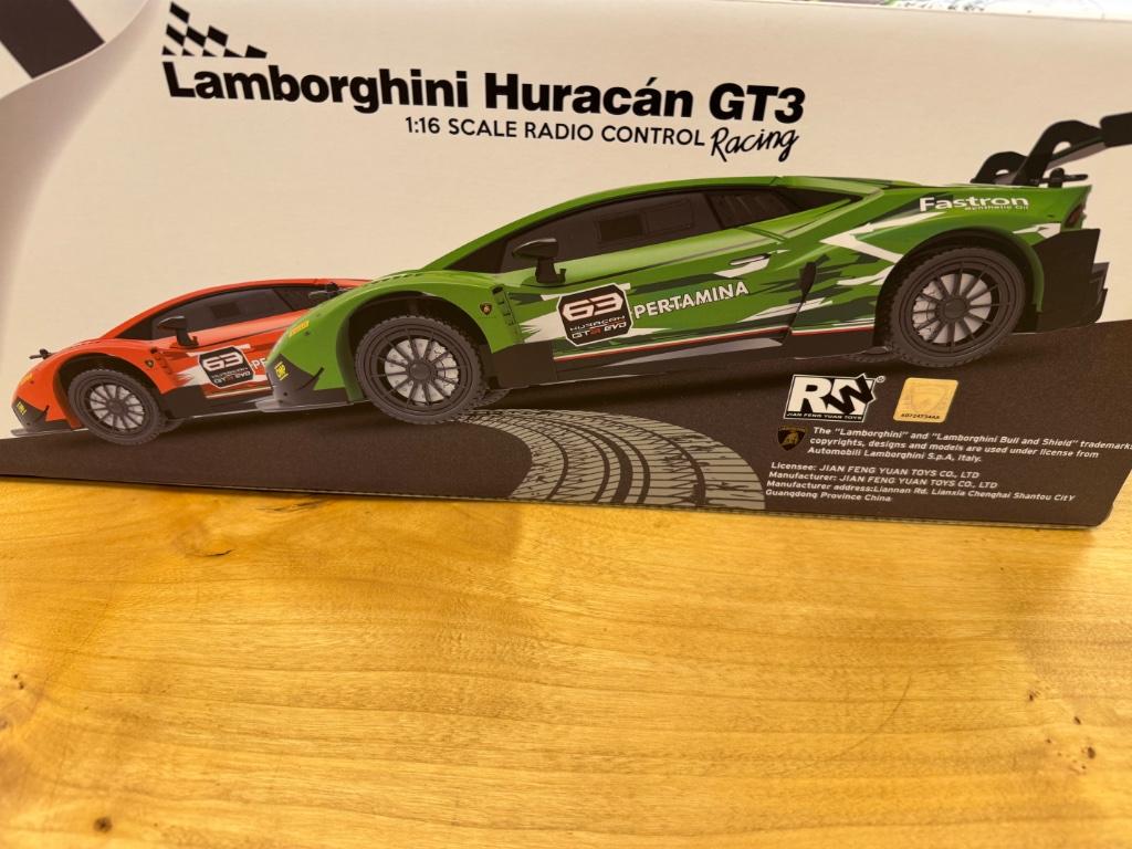 Lamborghini GT3 radiografisch 1:16, Enlèvement, Neuf, Télécommande