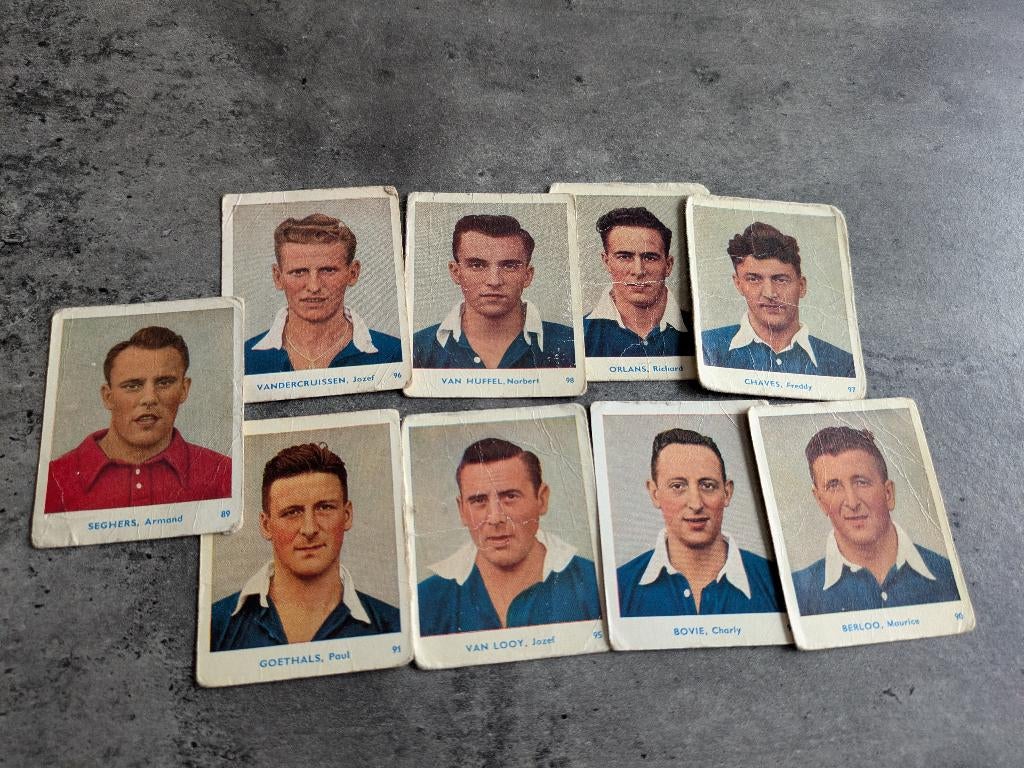 BELGIAN CHEWING GUM  1951/52 IMAGES 9X LA GANTOISE, Hobby & Loisirs créatifs, Autocollants & Images, Enlèvement ou Envoi