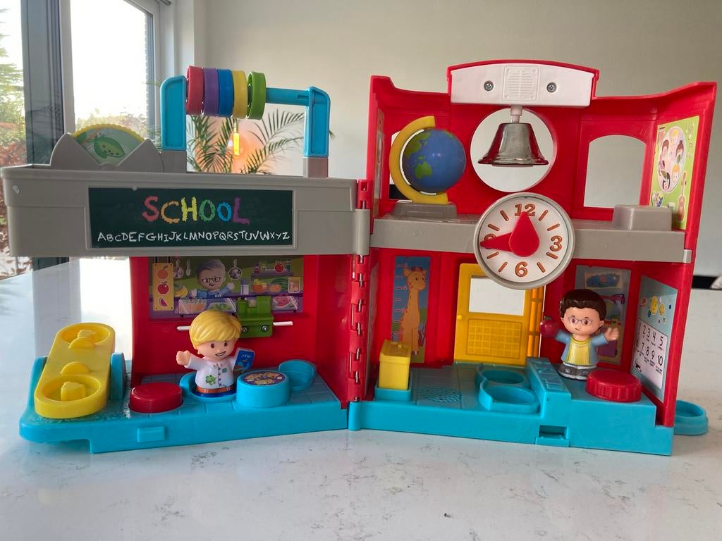 Fisher price Little people speelschool, Enlèvement, Comme neuf, Set de jeu