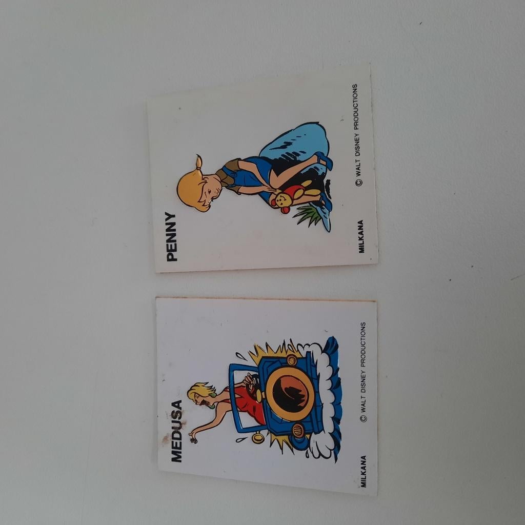 Milkana plaatjes, Collections, Enlèvement