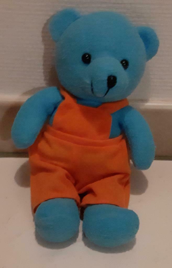 blauwe knuffelbeer, Enlèvement ou Envoi, Utilisé, Ours