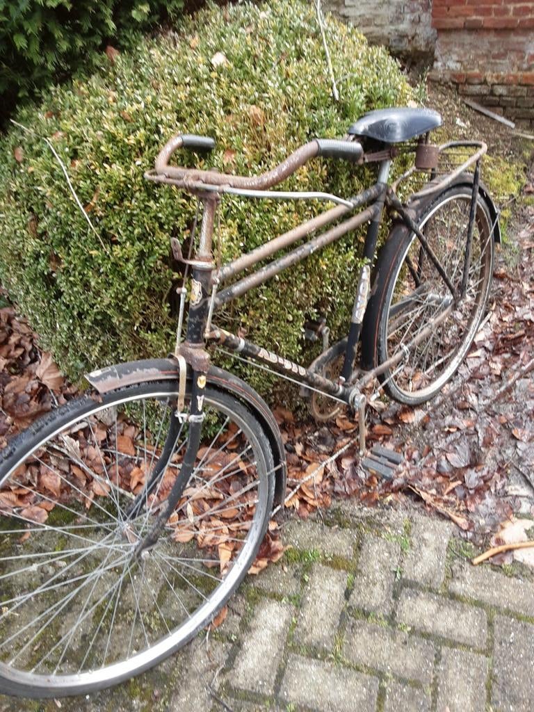 Zeldzame antieke fiets 1910, Fietsen en Brommers, Fietsen | Oldtimers, Ophalen