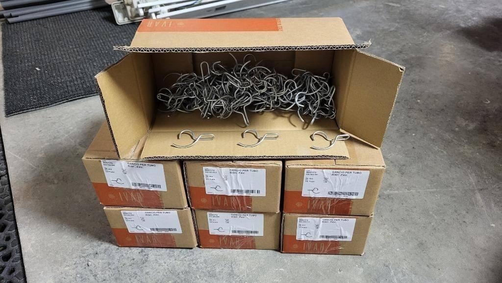 Metalen klemmen IVAR 3/4" voor vloerverwarming, Bricolage & Construction, Enlèvement, Neuf