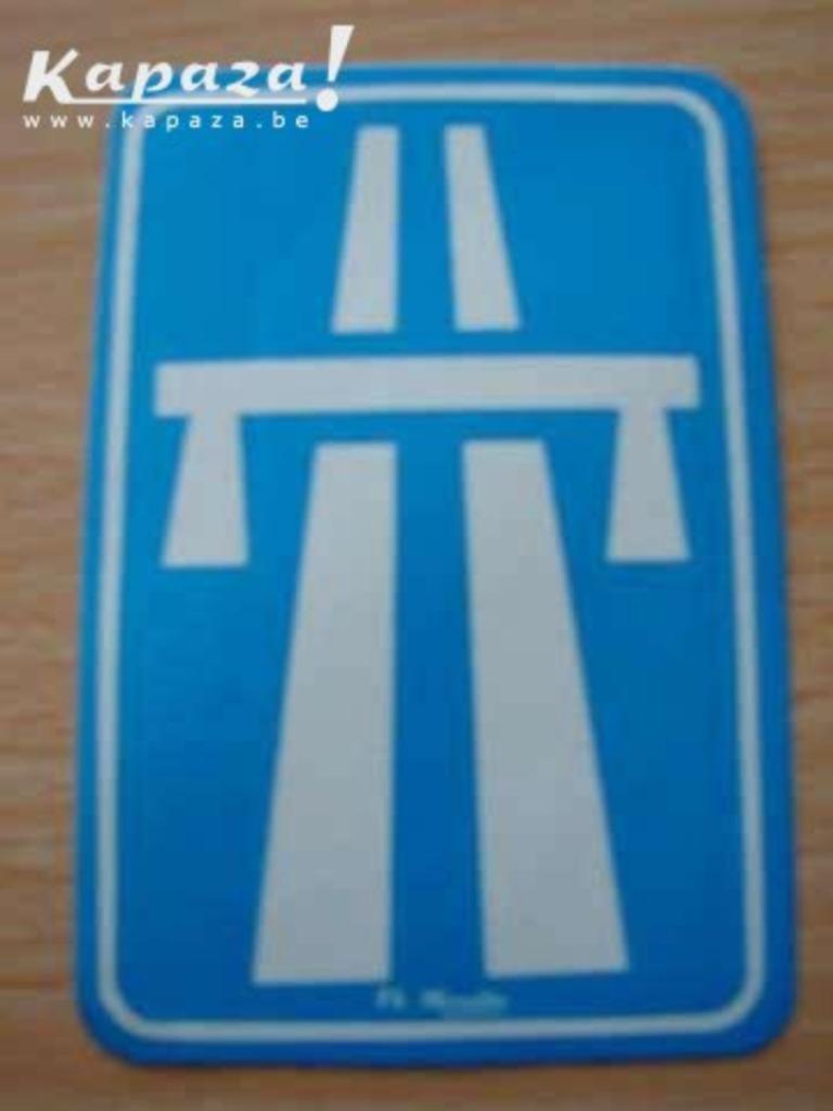 Verkeersbord 7 Sticker, Verzamelen, Overige Verzamelen, Ophalen of Verzenden, Zo goed als nieuw