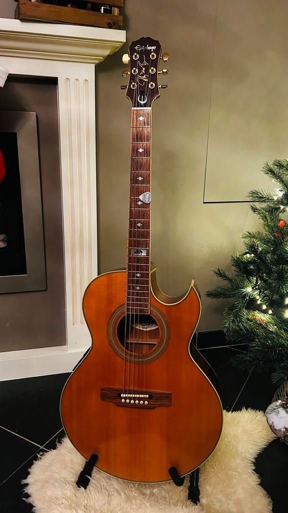 Guitare acoustique Epiphone, Enlèvement, Utilisé, Avec valise