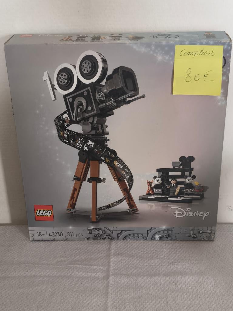 Lego Disney 43230 De hommage camera van Walt Disney, Kinderen en Baby's, Ophalen of Verzenden, Gebruikt, Lego