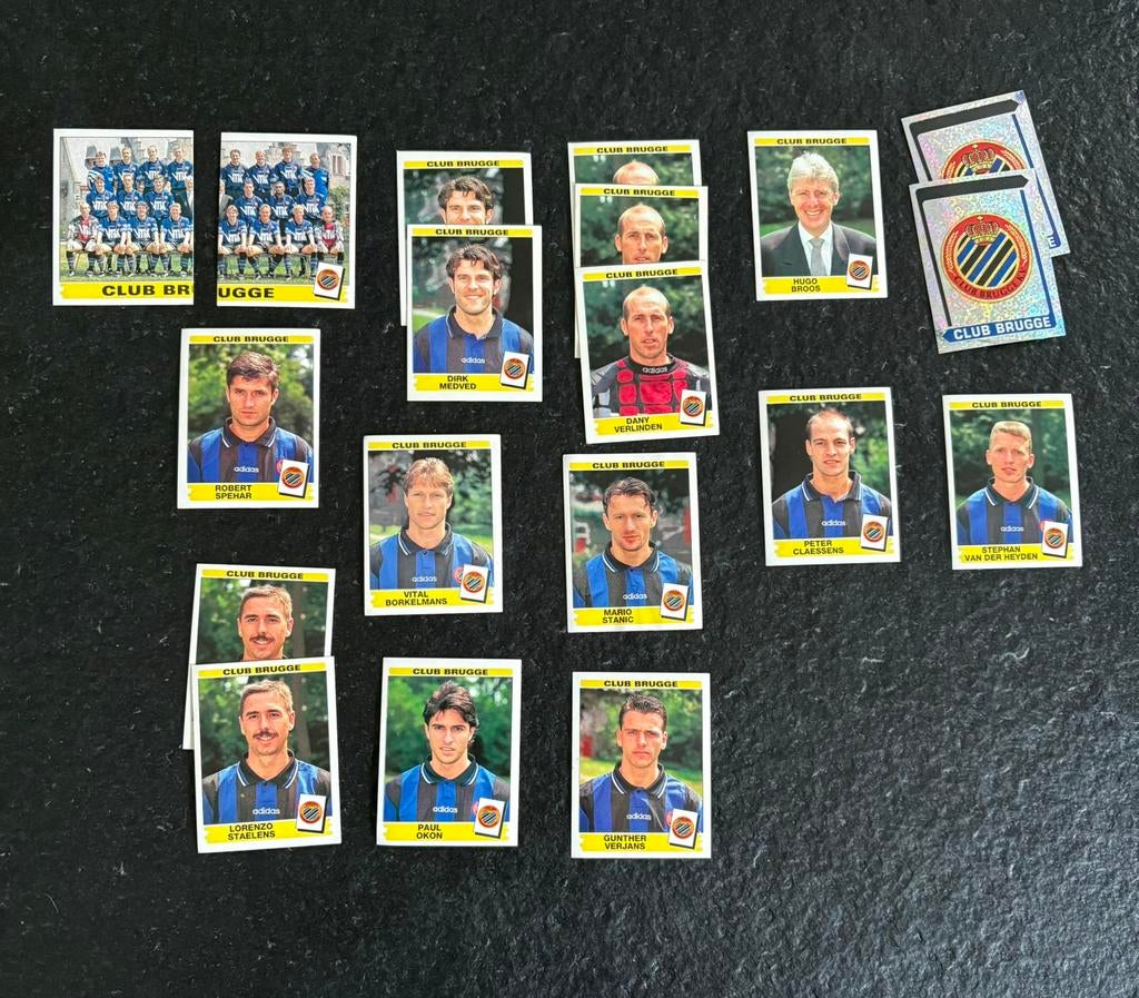 Panini stickers Club Brugge 1995-1996, Ophalen, Nieuw, Meerdere stickers