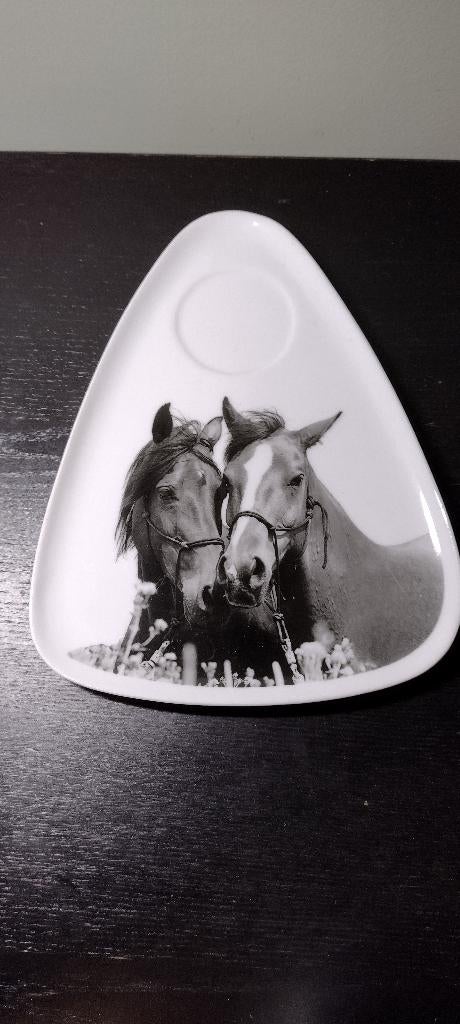 Service set met paarden, Ophalen of Verzenden, Zo goed als nieuw, Porselein, Overige typen