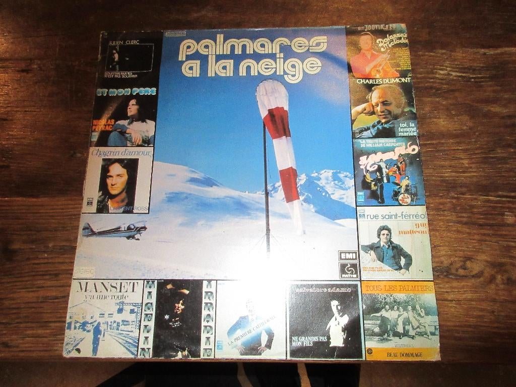 LP vinyl PALMARES A LA NEIGE  Pathe Marconi vintage, Ophalen