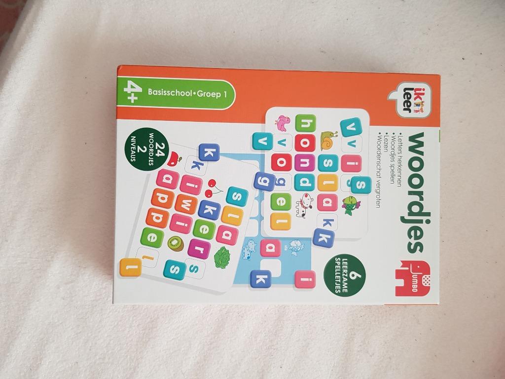 Spel ik leer woordjes van jumbo vanaf 4 jaar, Ophalen, Zo goed als nieuw, Taal en Lezen