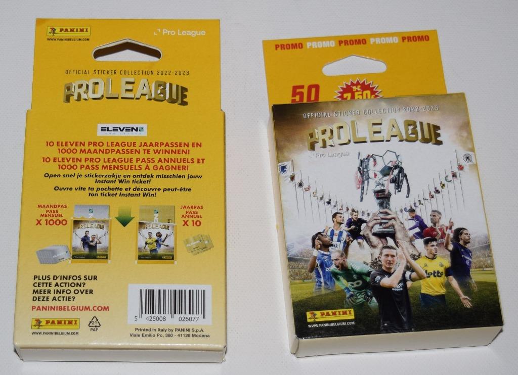 Panini / Pro League2022 - 2023 / Blister 10 zakjes, Verzamelen, Verzenden, Nieuw, Poster, Plaatje of Sticker