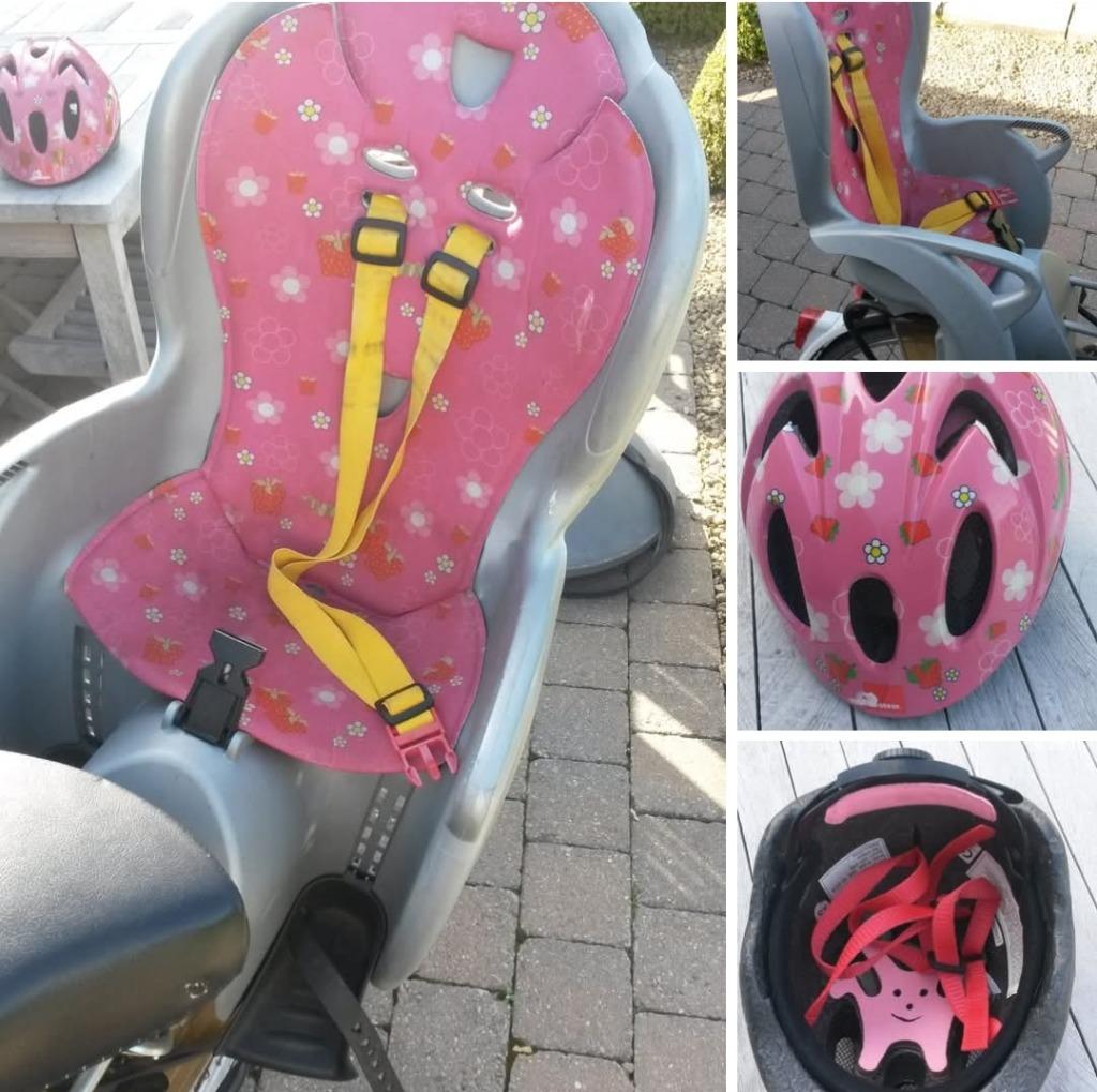 Kinderstoeltje, merk Hamax Kiss met helm, Enlèvement, Utilisé, Siège arrière, HAMAX