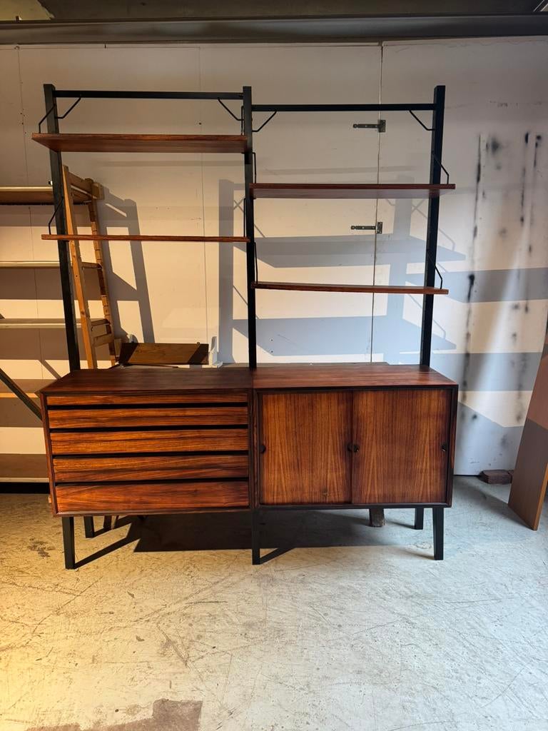 Poul Cadovius by Royal system vintage modulair wandsysteem, Antiek en Kunst, Antiek | Meubels | Kasten, Ophalen of Verzenden